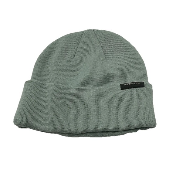 Merrell Knitted Light‎ Teal Beanie Outdoor Ski Hiking Snow One Size - Picture 1 of 4